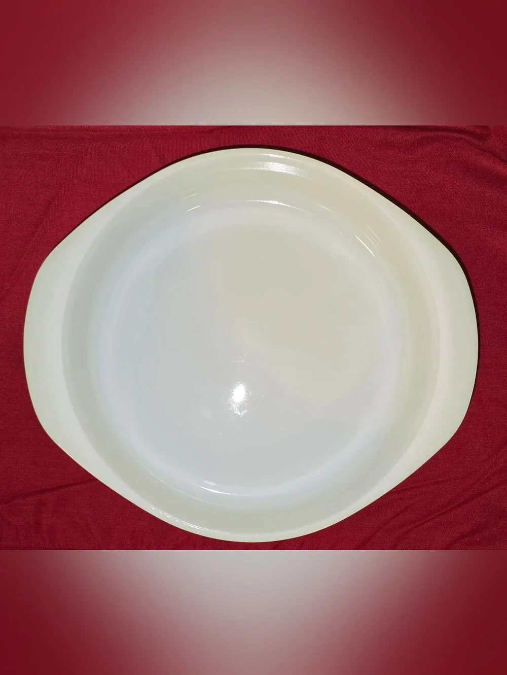 Mid Century Pyrex Lime Green #221 8 Inch Round Casserole Baker USA